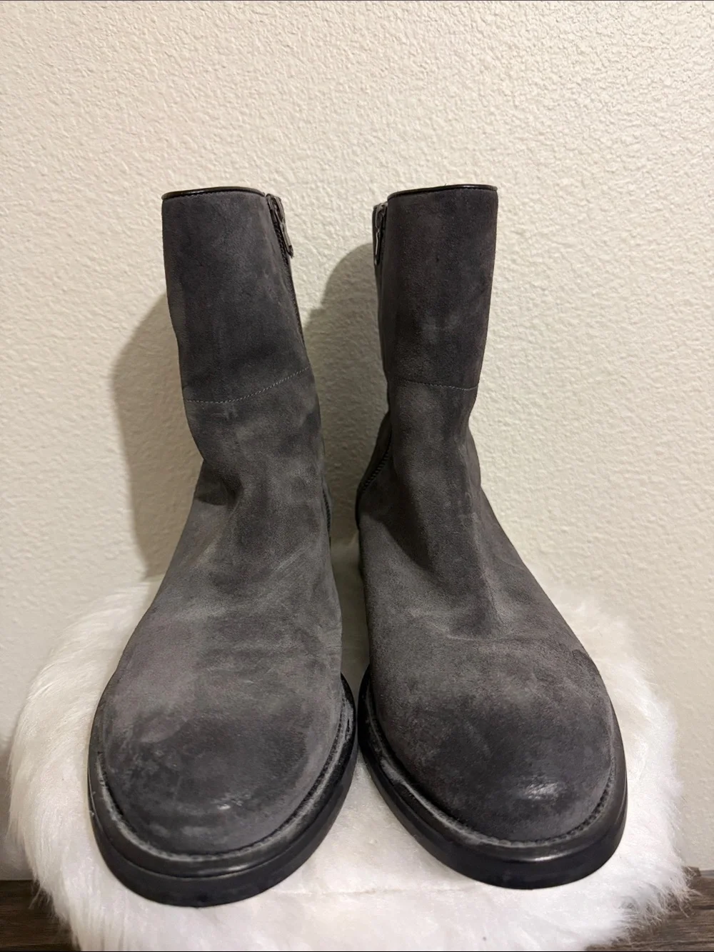 Vince sleek suede